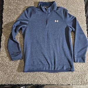 Under Armour Men's Medium Golf UA Storm Sweater Fleece ¼Zip Pullover 1356661 402